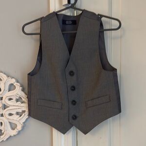 Kids 2T Gray Suit Vest Formal